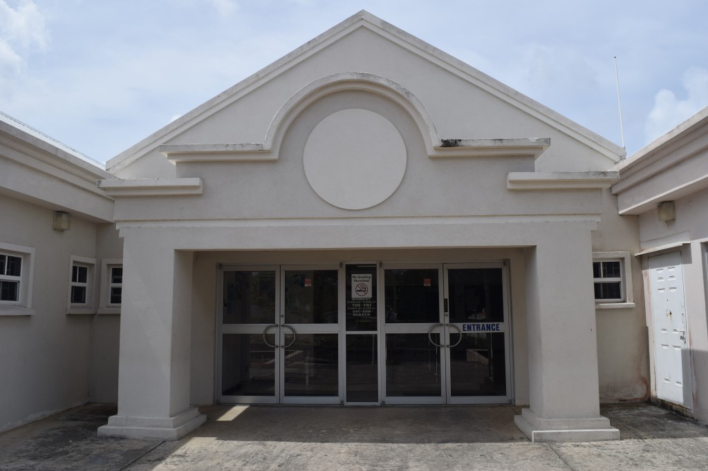 Entrance to St George Post Office, Barbados