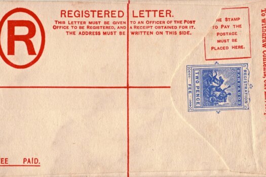 Barbados Registered Letter 1902