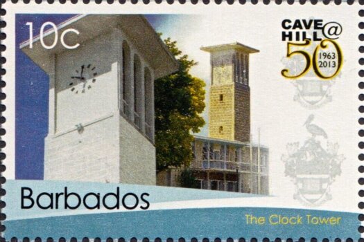 50th Anniversary of the University of the West Indies Cave Hill Campus Barbados - 10c stamp