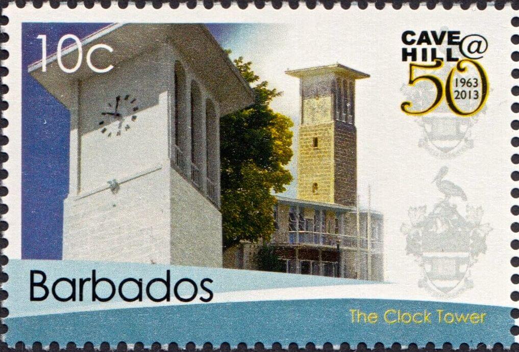 50th Anniversary of the University of the West Indies Cave Hill Campus Barbados - 10c stamp