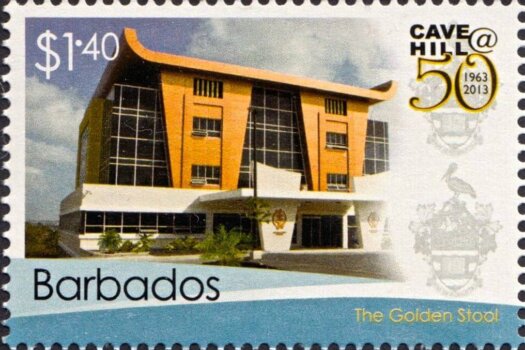 50th Anniversary of the University of the West Indies Cave Hill Campus Barbados - $1.40 stamp