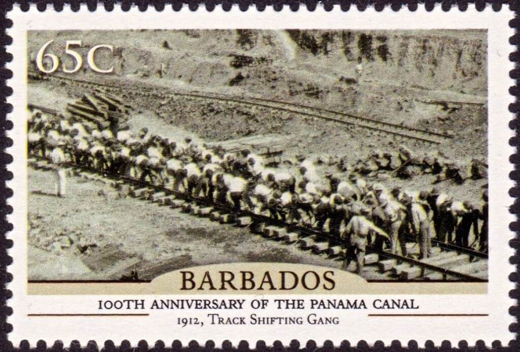 Barbados 100th Anniversary of the Panama Canal - 65c stamp