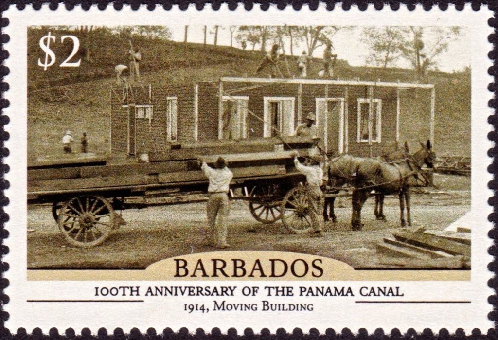 Barbados 100th Anniversary of the Panama Canal - $2 stamp