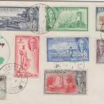 Barbados George VI First Day Cover 1950 - low values