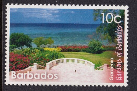 Gardenia Gardens stamp - Barbados
