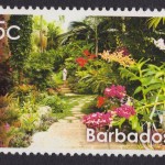 Hunte's Gardens stamp, Barbados