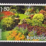 Glendale Gardens stamp, barbados