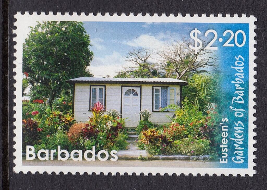 Eusteen's Garden stamp, Barbados