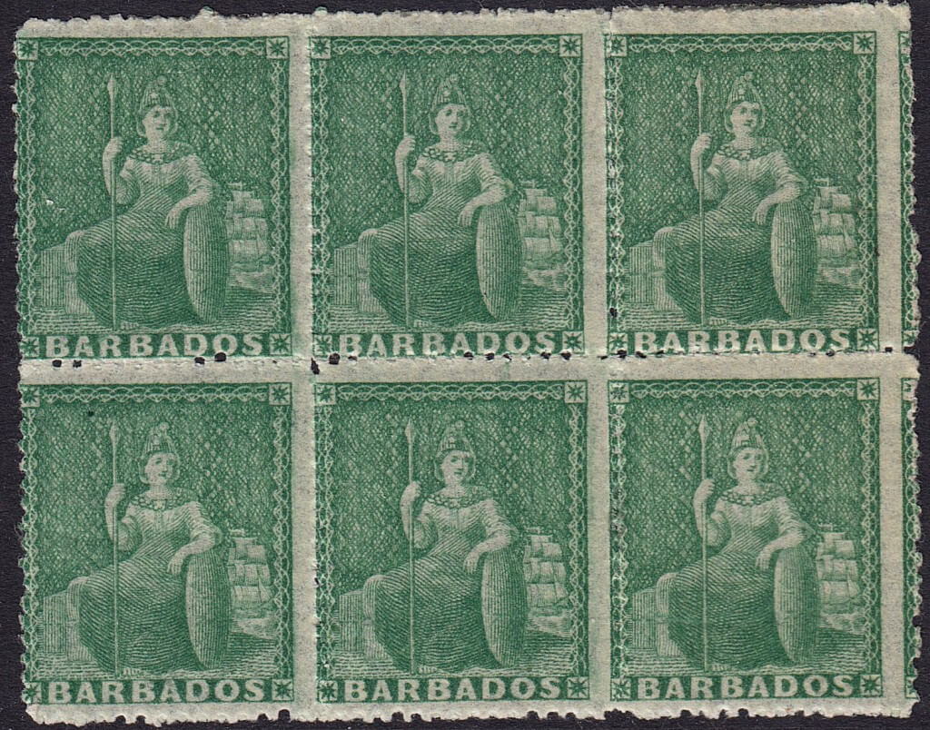 Barbados SG21 block