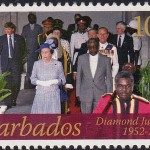 Queen Elizabeth II Diamond Jubilee - 10c - Barbados SG1383