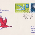 Denmark to Barbados First Flight Cover 1969