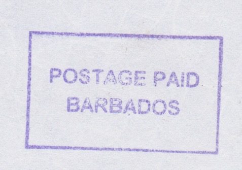 Postage Paid Barbados