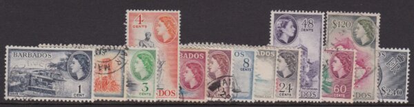 Barbados SG289-301