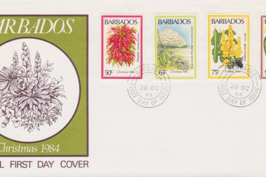 Barbados Christmas 1984 FDC