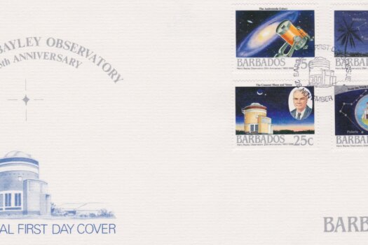 Barbados 1988 Harry Bayley Observatory 25th Anniversary FDC