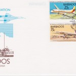 Barbados 1989 50 Years of Commercial Aviation FDC