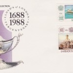 Barbados 1988 Lloyds of London Tercentenary FDC