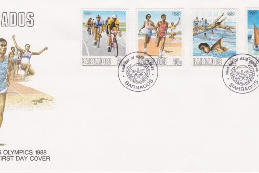 Barbados 1988 | Barbados Olympics 1988 FDC