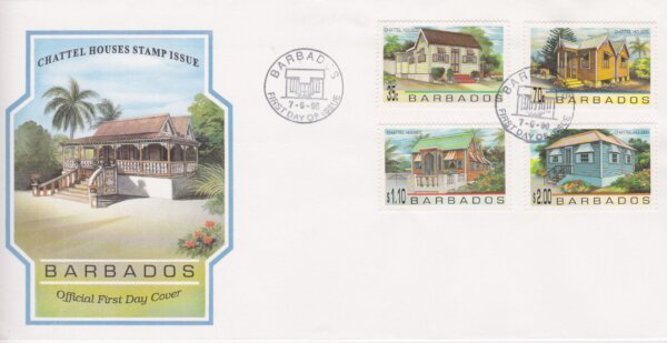 Barbados 1996 Chattel Houses FDC