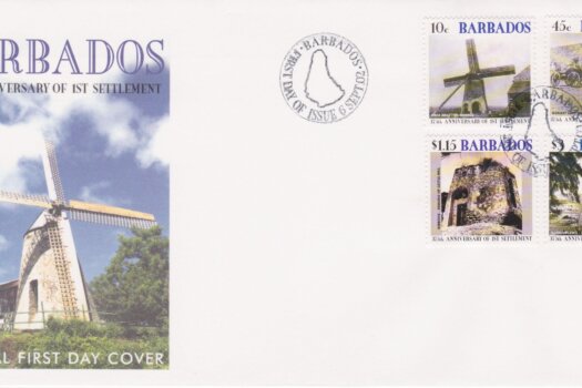 Barbados 375th Anniversary of the 1st Settlement FDC