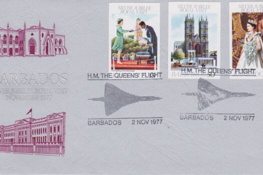 Barbados Queen's Silver Jubilee 1977 Concorde flight cover