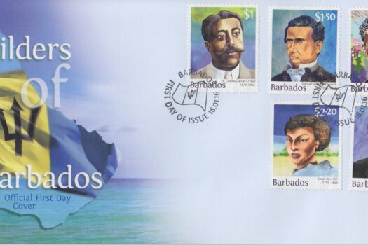 Barbados 2016 Builders of Barbados FDC -1