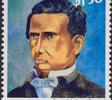 Builders of Barbados - Samuel Jackman Prescod $1.50 - Barbados Stamps