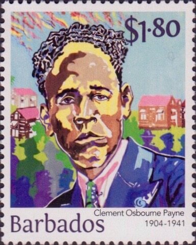 Clement Osbourne Payne $1.80 - Barbados Stamps