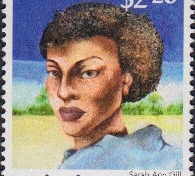 Builders of Barbados - Sarah Ann Gill $2.20 - Barbados Stamps