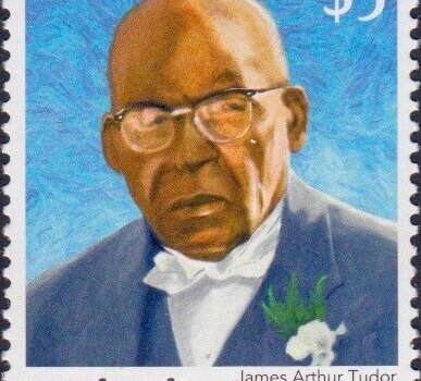 Builders of Barbados - James Arthur Tudor $5 - Barbados Stamps