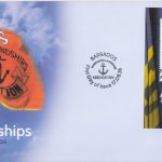 Landships of Barbados mini sheet FDC