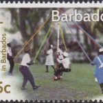 Landships of Barbados - 65c stamp - The Maypole