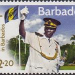 Landships of Barbados - $2.20 stamp - Commander Leon Marshall Lord High Admiral of the Fleet 1906-1973