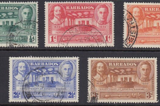 Barbados SG257-261 | Tercentenary of General Assembly