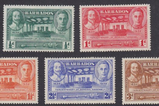 Barbados SG257-261 | Tercentenary of General Assembly