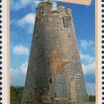 Windmills of Barbados - Barbados SG1431 | Graeme Hall Windmill 10c stamp