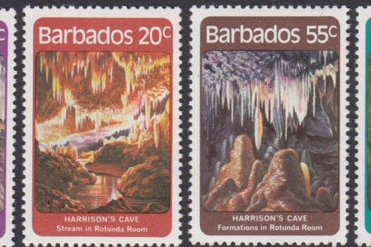 Barbados SG689-692 | Harrisons Cave