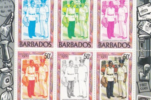 Barbados SGMS659b | London 1980 International Stamp Exhibition