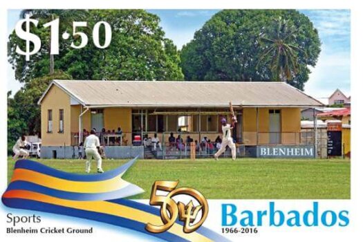 Barbados Stamps 50th Anniversary of Independence $1.50 stamp - Sports