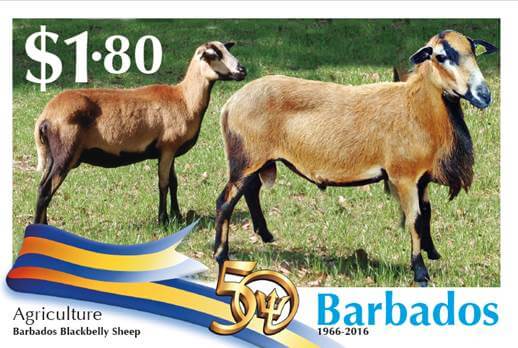 Barbados Stamps 50th Anniversary of Independence $1.80 stamp - Agriculture