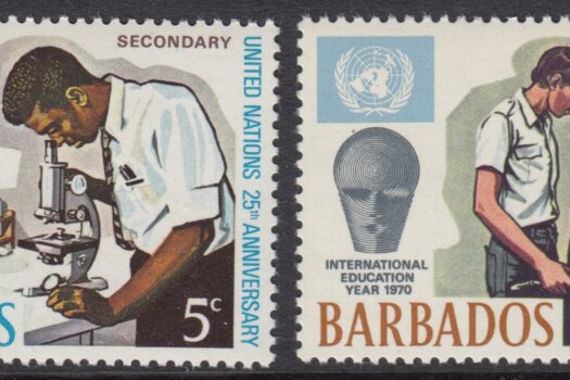 Barbados SG415-418 | 25th Anniversary of United Nations