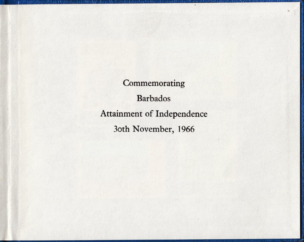 Barbados Stamps - Independence 1966 Commemoration Stamp Booklet