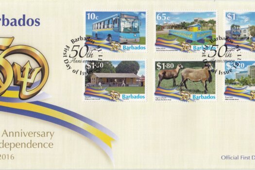 Barbados 50th Anniversary of Independence First Day Cover