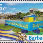 Barbados Stamps 50th Anniversary of Independence 65c stamp – Education