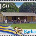 Barbados Stamps 50th Anniversary of Independence $1.50 stamp – Sports