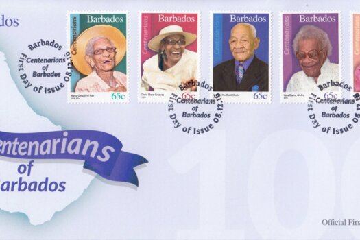 Centenarians of Barbados First Day Cover 4