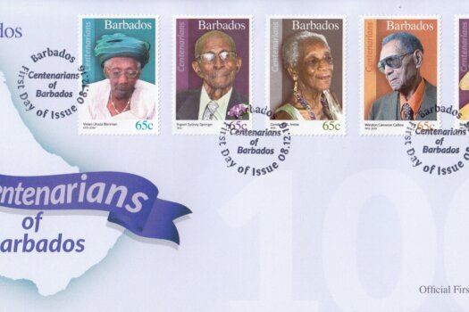 Centenarians of Barbados First Day Cover 1
