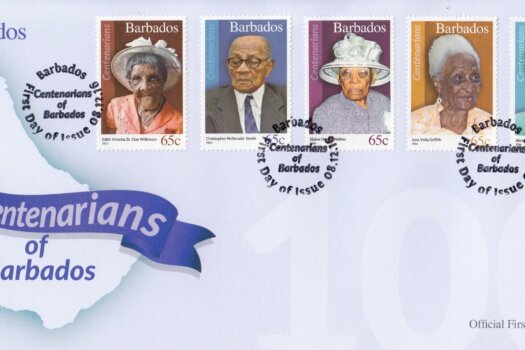Centenarians of Barbados First Day Cover 3