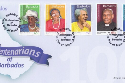 Centenarians of Barbados First Day Cover 2