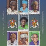 Centenarians of Barbados Souvenir Sheet